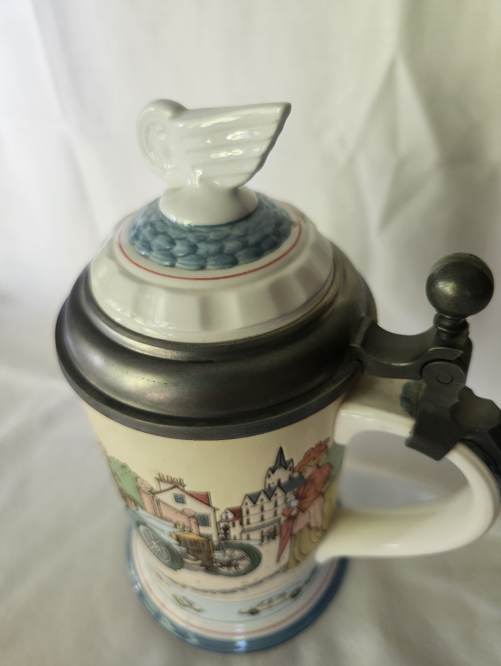Villeroy & Boch Mettlach Centennial Car Beer Stein - Picture 9 of 14